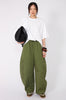 recede cargo pant / utility green