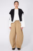 recede pant / camel