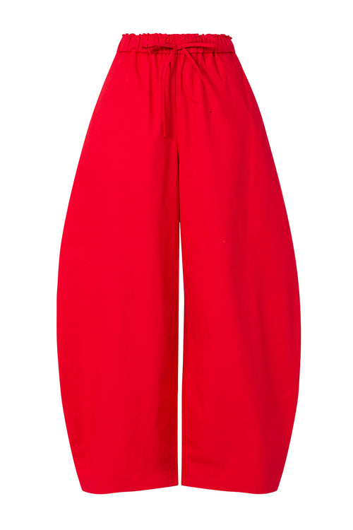recede pant / red