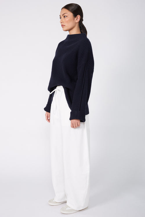 recede pant / warm white