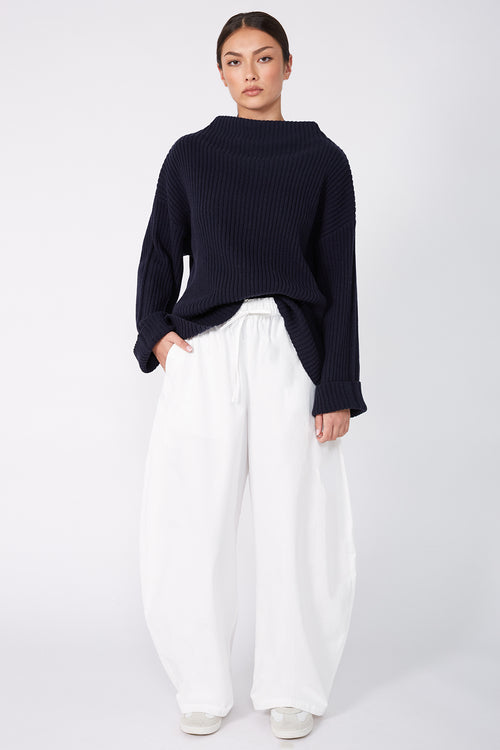 recede pant / warm white