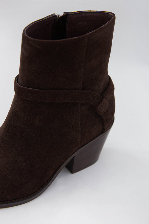 refine boot / dark chocolate