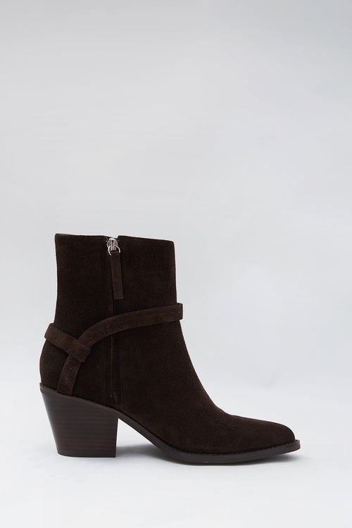 refine boot / dark chocolate