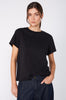 refine short sleeve tee / black