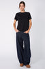 refine short sleeve tee / black
