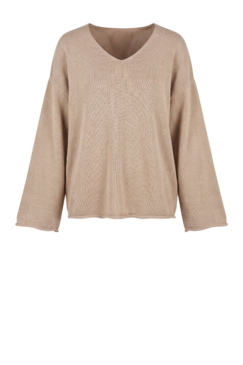 remit sweater / putty