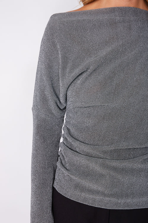 retaliate longsleeve top / grey marle