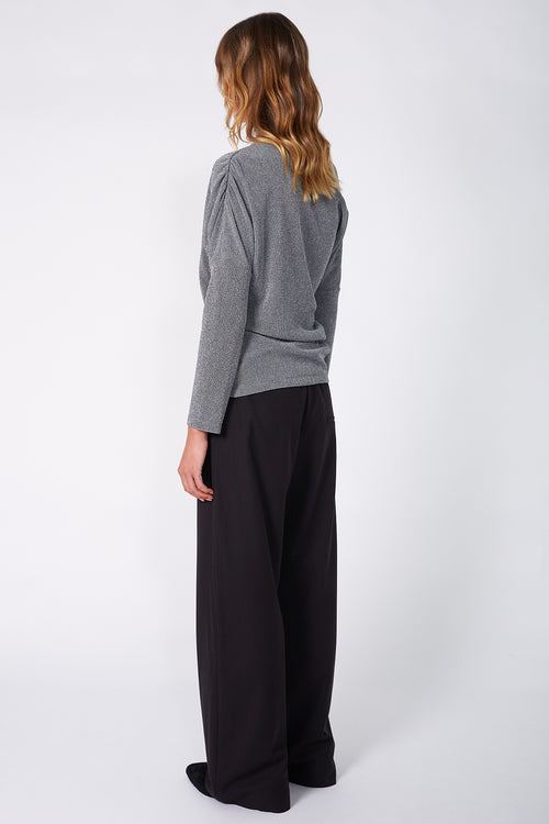 retaliate longsleeve top / grey marle