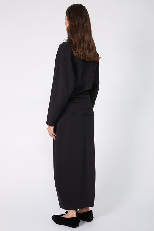 retreat skirt / black