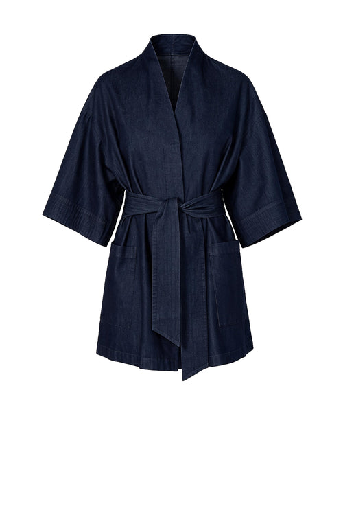 reward dress / dark indigo