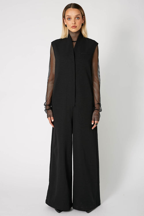 reward jumpsuit / black