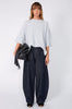 scanner ribbed tee sweater / misty blue marle