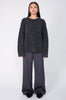 server sweater / dark charcoal marle