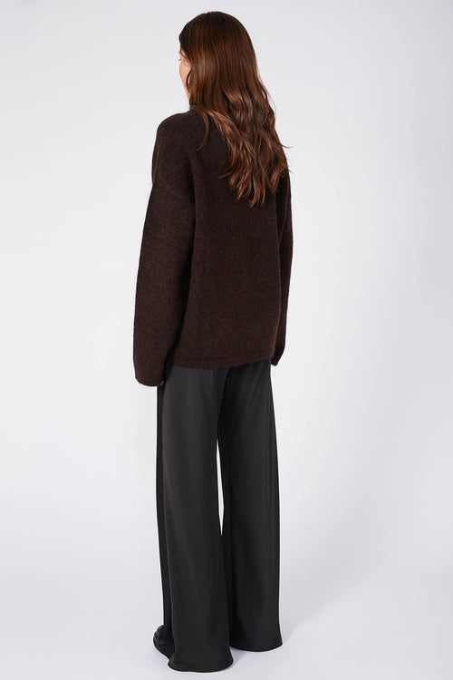 server sweater / espresso chocolate