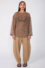 shimmered top / bronze shimmer
