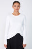 shy layering top / white