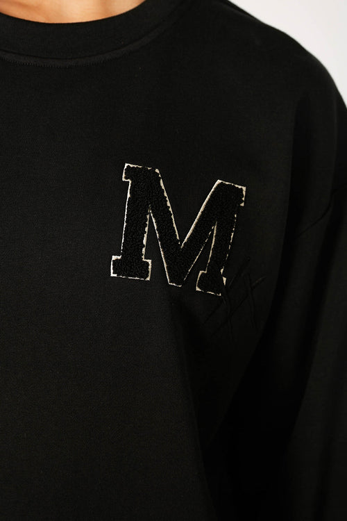 initial line sweat / black