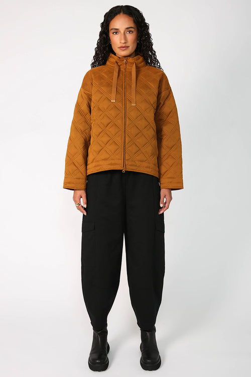 score jacket / dark cumin