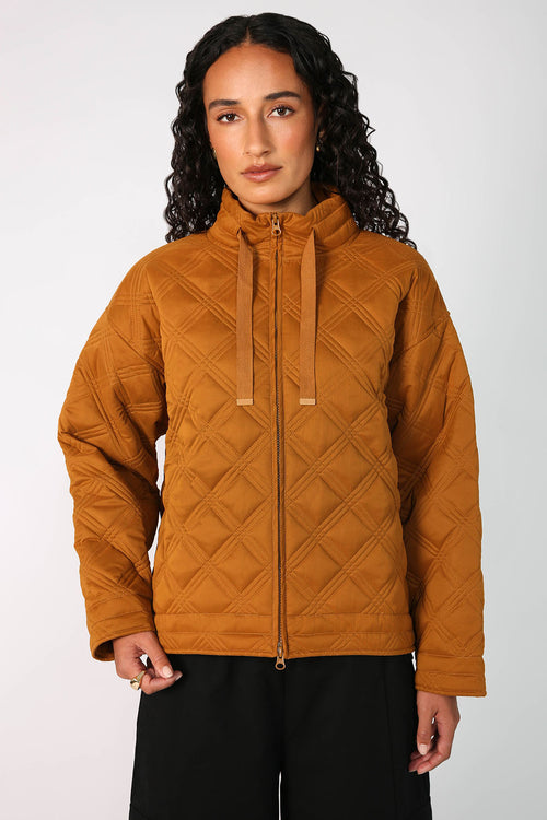 score jacket / dark cumin
