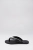 slant thong / black|silver