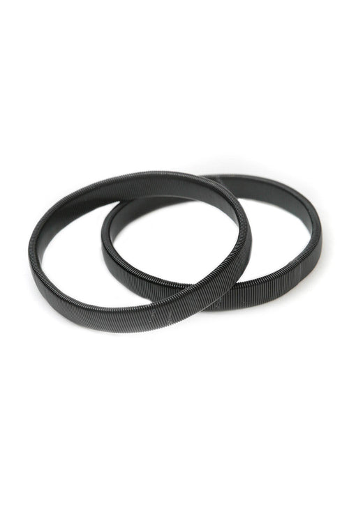 sleeve bands / black metallic