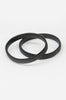 sleeve bands / black metallic