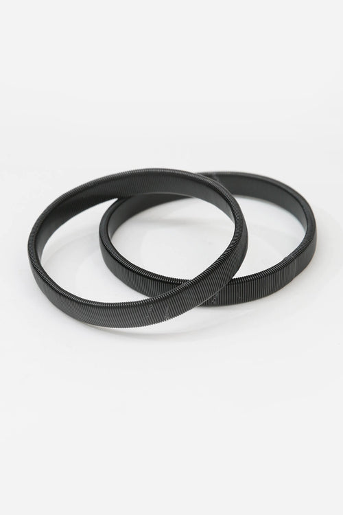 sleeve bands / black metallic