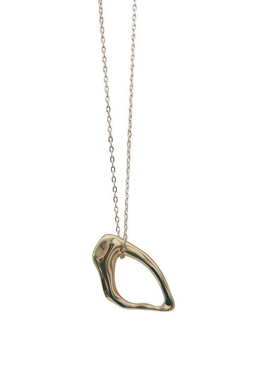 spate long necklace / gold