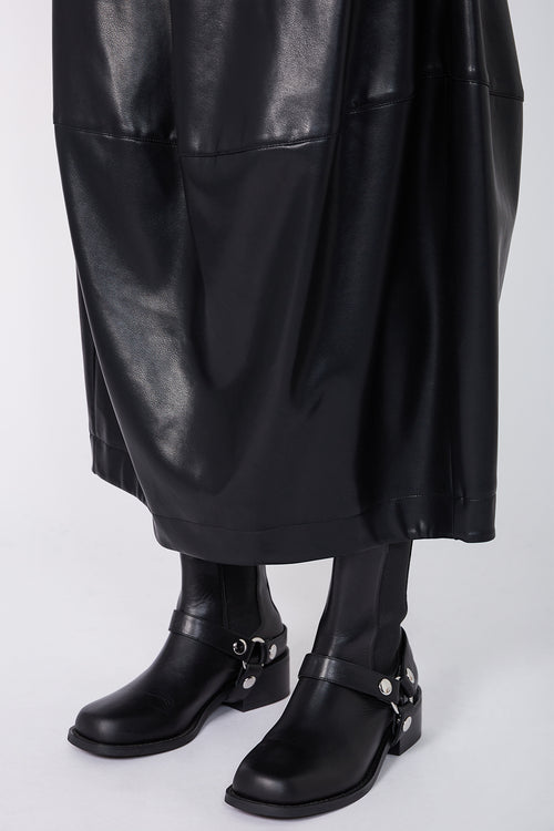 spin skirt / black