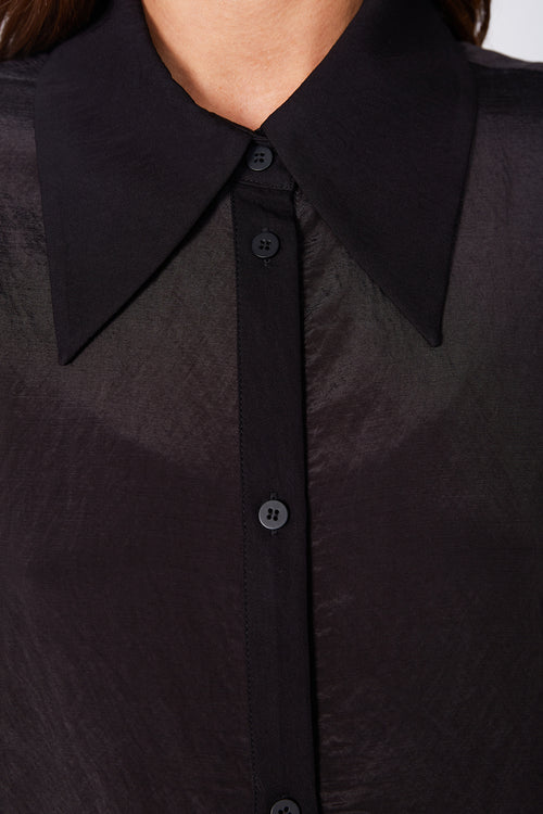 splice shirt / black