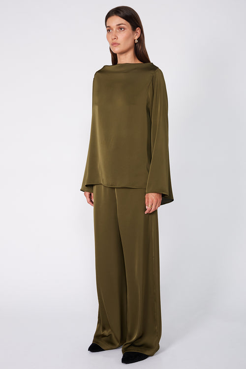 split top / khaki