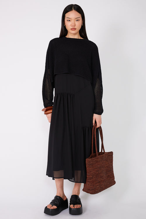 stray dress / black