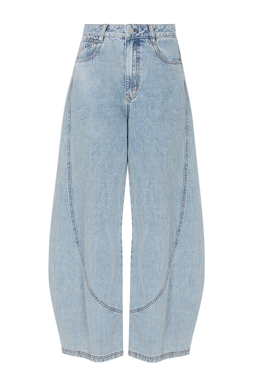 summit jean / faded blue stonewash