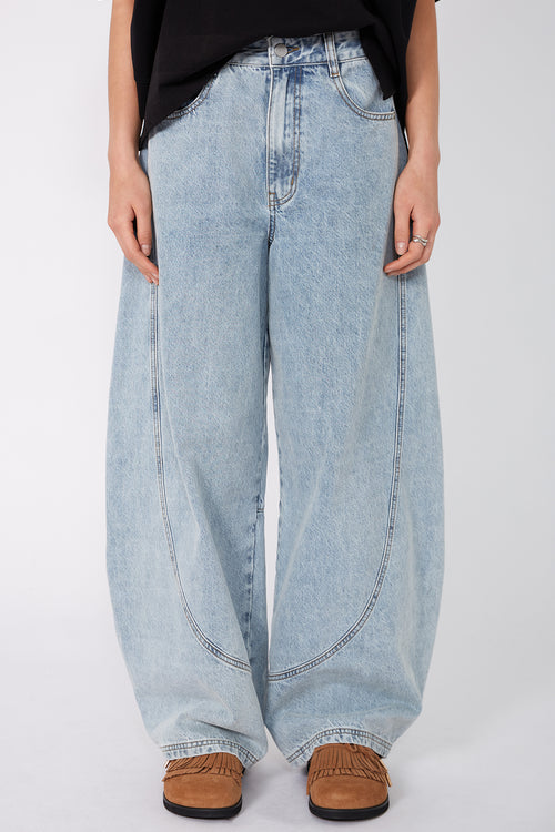 summit jean / faded blue stonewash