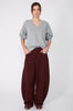 summit jean / dark sangria red