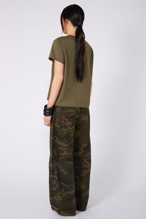 summit jean / khaki camo denim