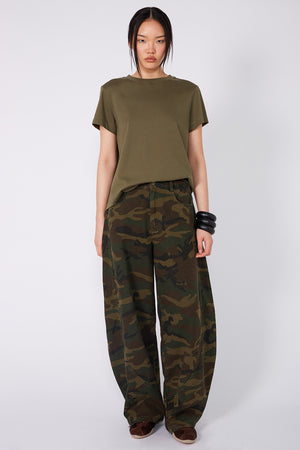 summit jean / khaki camo denim
