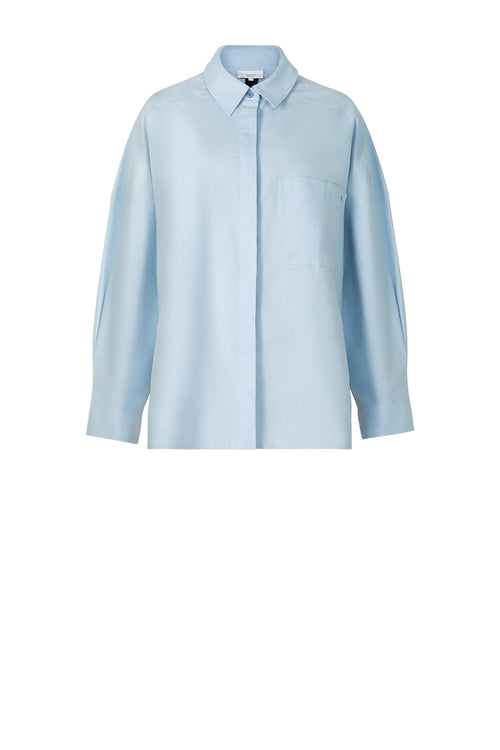 tabard shirt / oxford blue