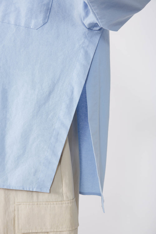 tabard shirt / oxford blue