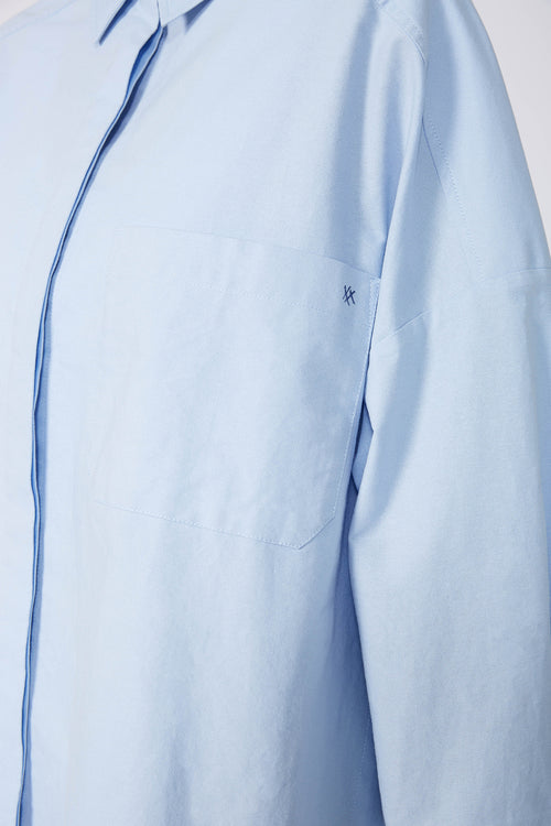 tabard shirt / oxford blue