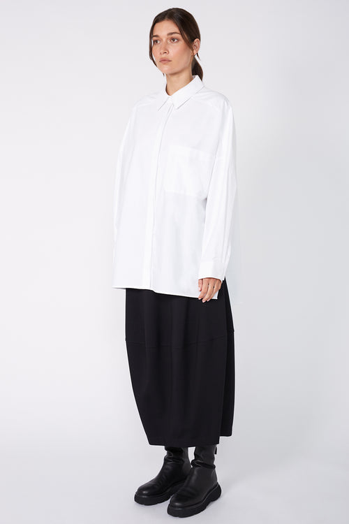 tabard shirt / white
