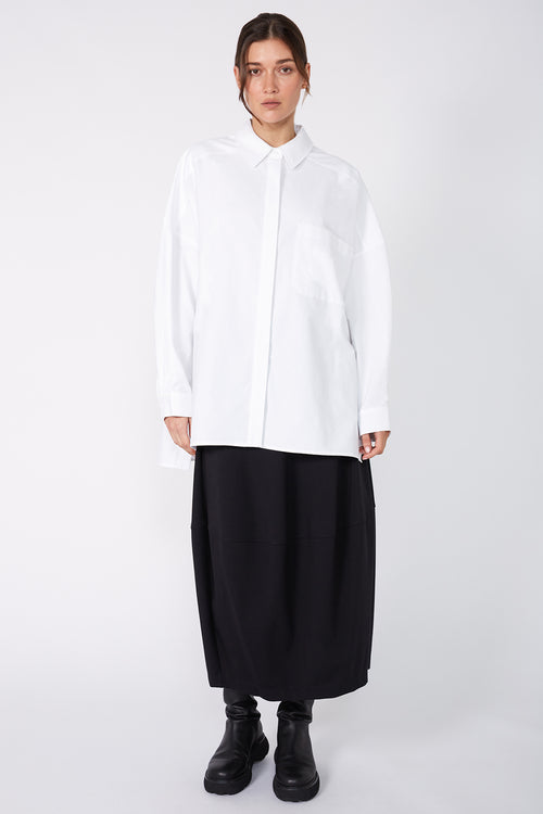 tabard shirt / white