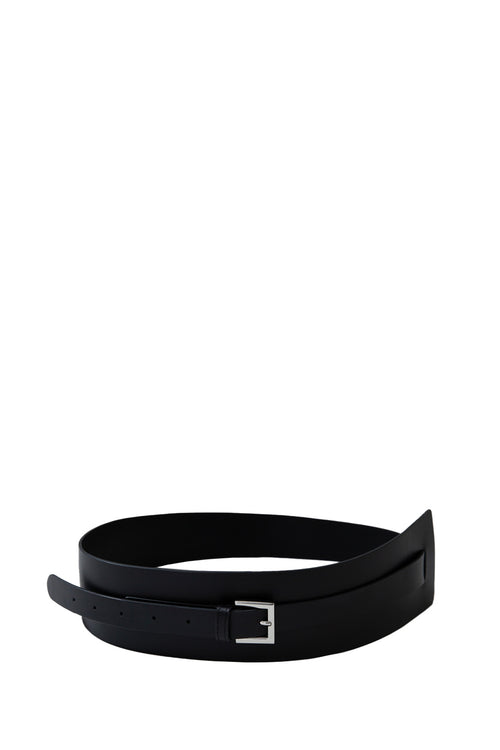 tabbed belt / black