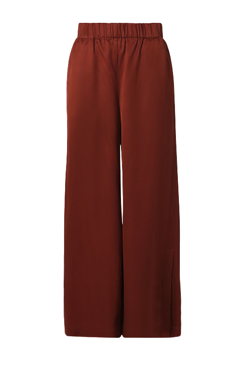 toast pant / mahogany brown