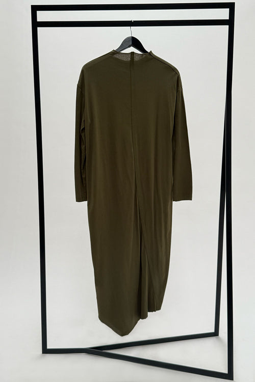 tracking dress / cactus green