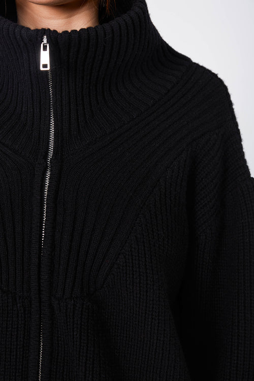 tracking cardi / black