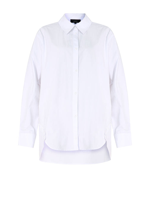 unbutton shirt / white