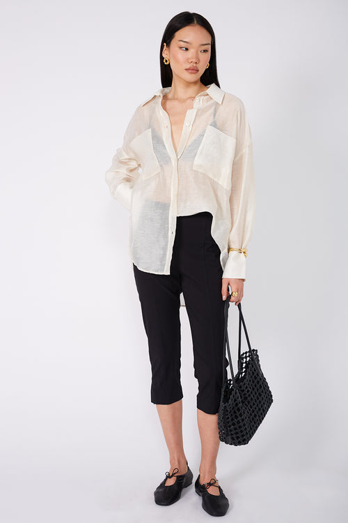 untold shirt / cream