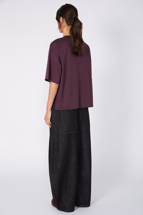 urban tee / aubergine