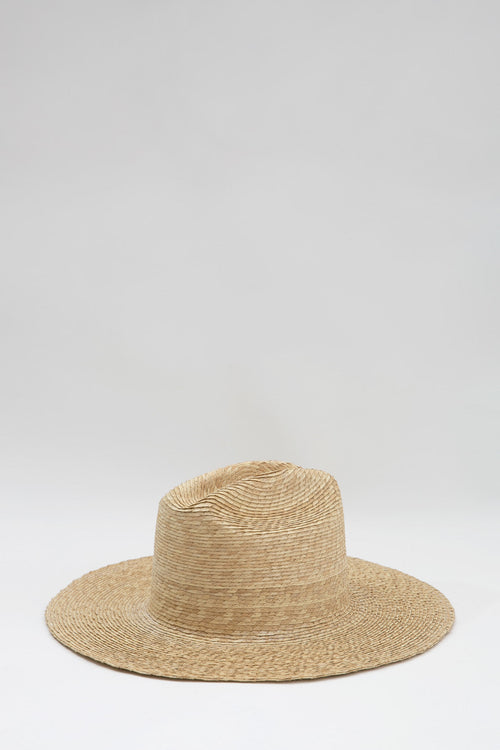west straw hat / natural